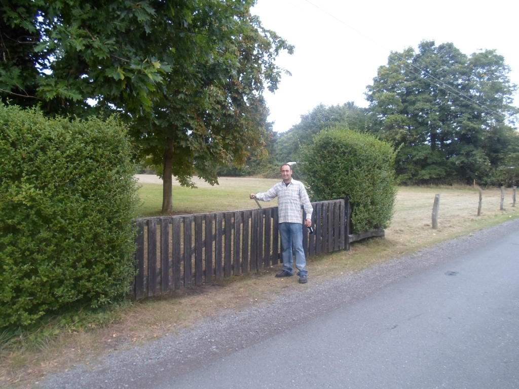 erster!<br />das tor zur heiligen wiese....
