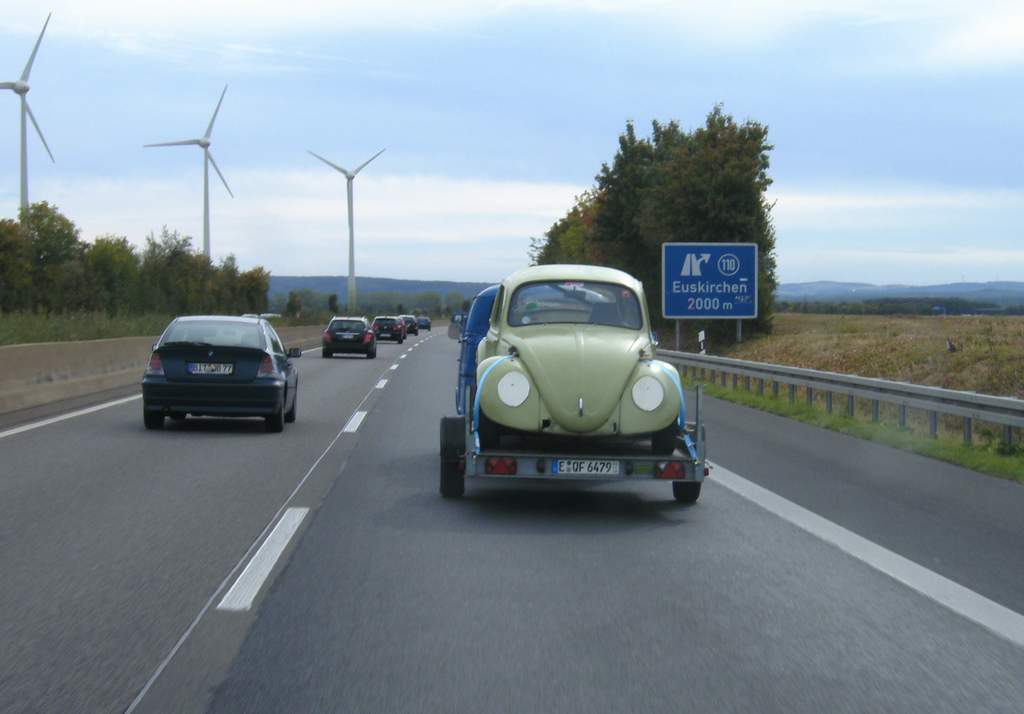 wir haben ihn eingeholt und überholt