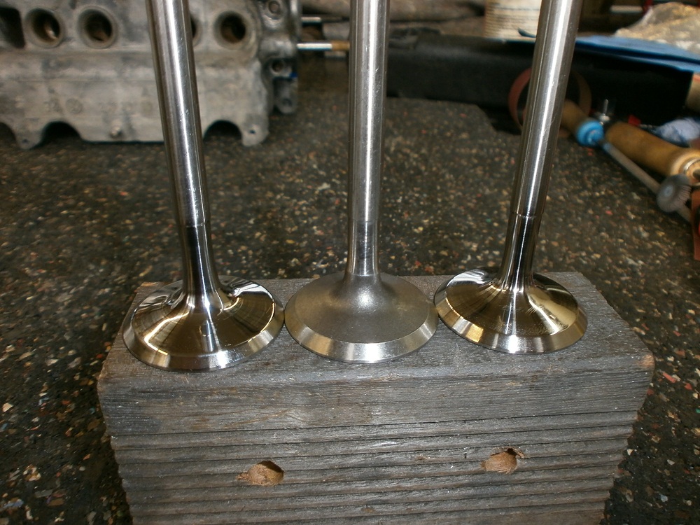 in orginal zustand sind die ventile nicht schön! da muß man schon hand anlegen