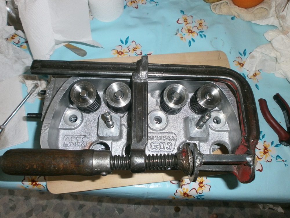 Eine alte Schraubzwinge umgebaut!