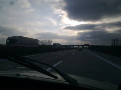 kein schnee, kein stau, kein schlieren, keine panne. alles wunderbar gelaufen!