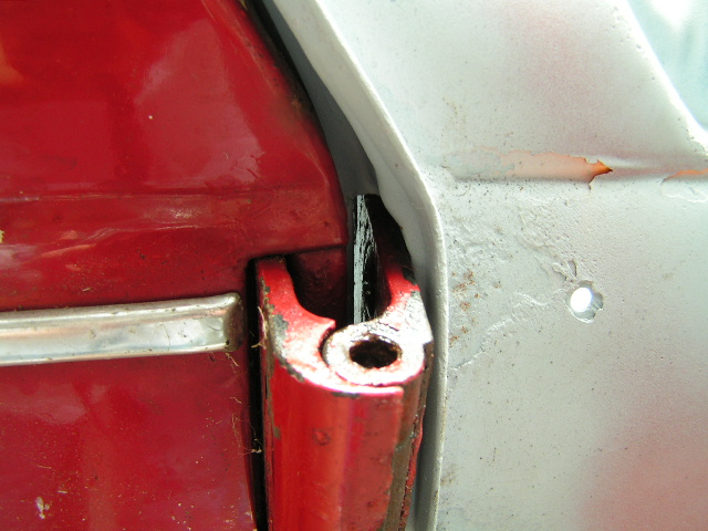 da ist ein richtiger Spalt zwischen