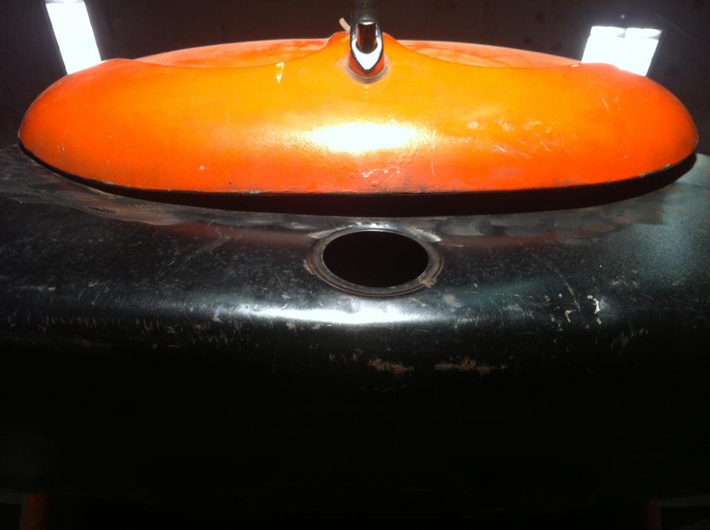 Haube von unten