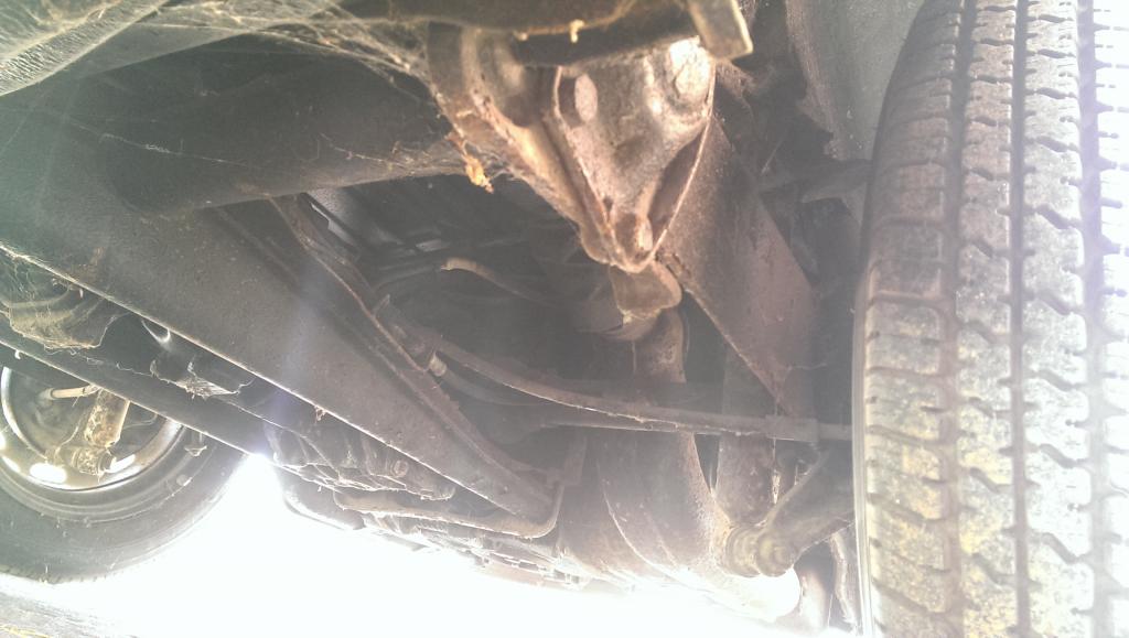 Wo hinten unterstellen? Geht das an dem langen runden Rohr oder wo würdet ihr es machen?