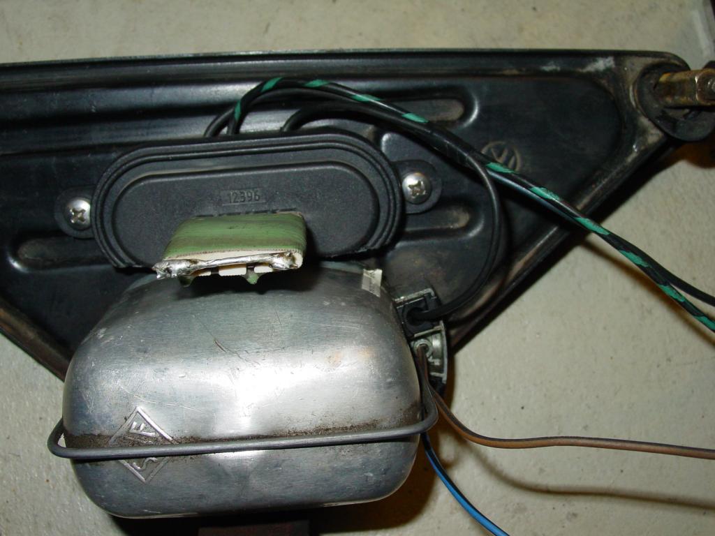 Montierter Vorwiderstand