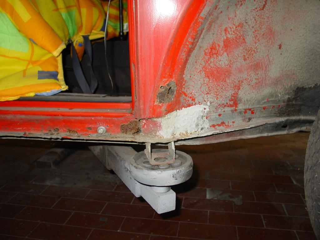 Anschluß Schweller/A-Säule