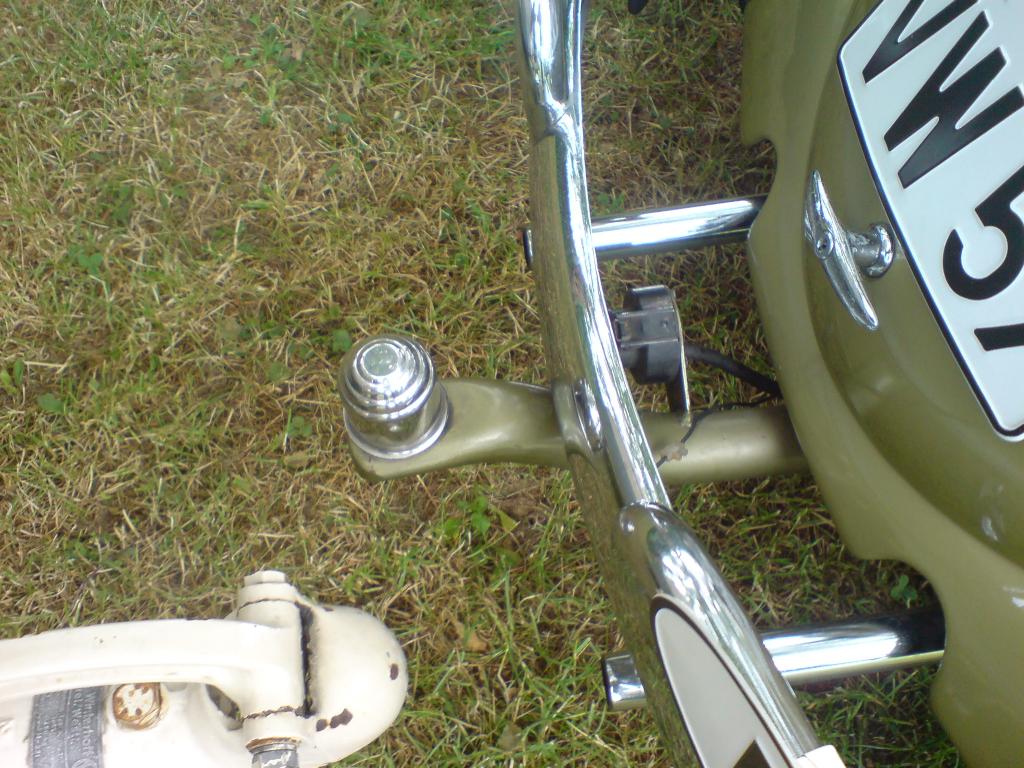 keine Befestigung an der Stoßstange