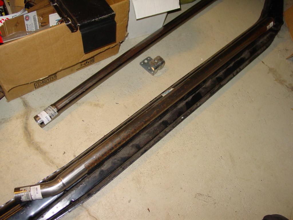 Warmluftführung aus Abgasrohr