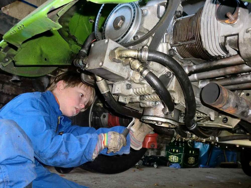 Fummelige Ölschläuche....