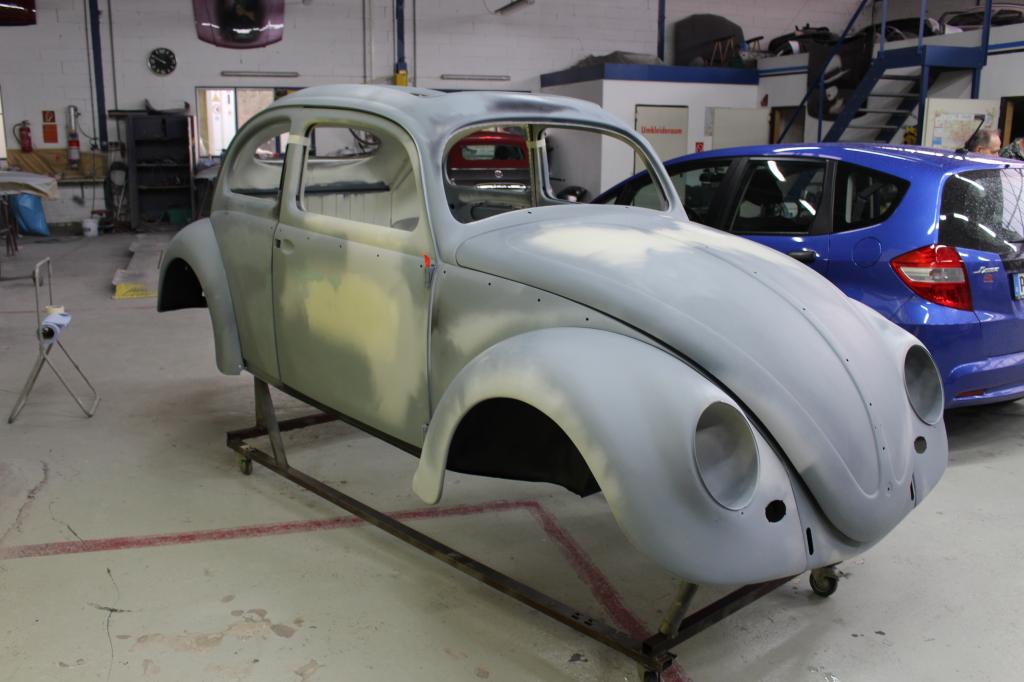 Angekommen beim Lackierer!