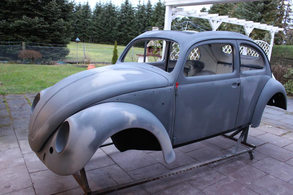 wir hatten unser Arbeit vollendet und so sollte er nun zum Lackierer.