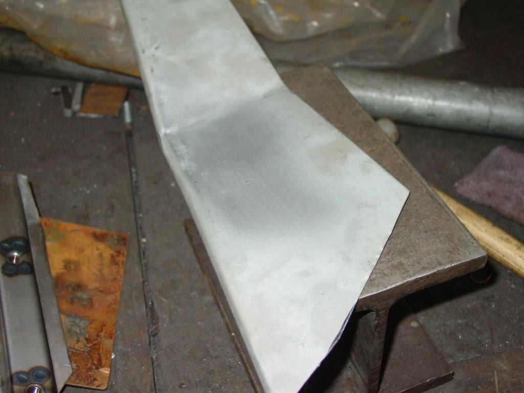 Seitenteilabschnitt gebaut