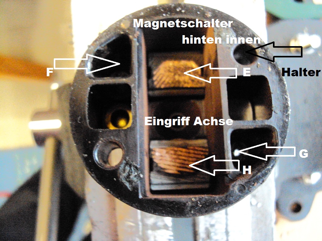 Magnetschalter hinten von innen (Bakallit)