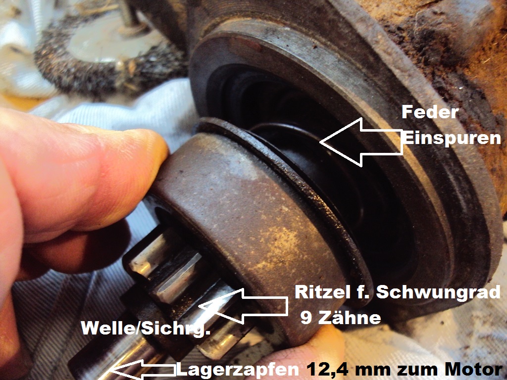 Einspurung mit Drehen Hexenwerk
