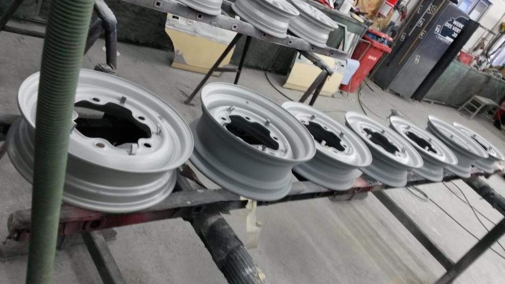 Felgen fertig fürs lackieren!