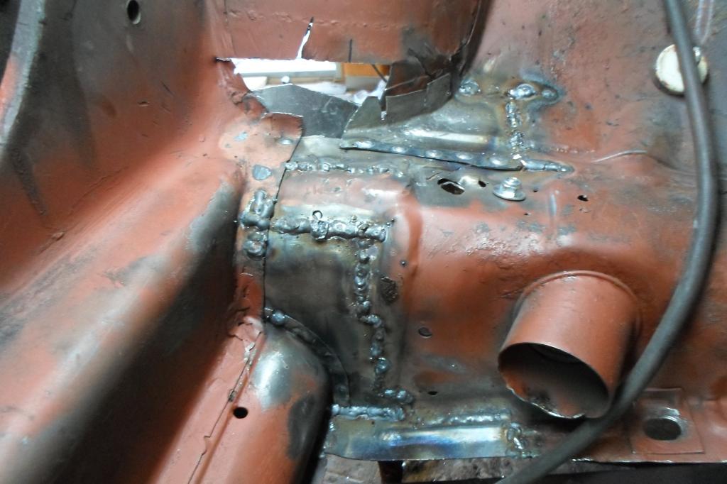 hier muss noch geglättet werden.....<br />dieses Sicken reindängeln ist ganz schon nervig....