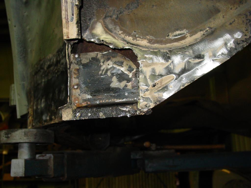 Top: Ende vom Warmluftkanal