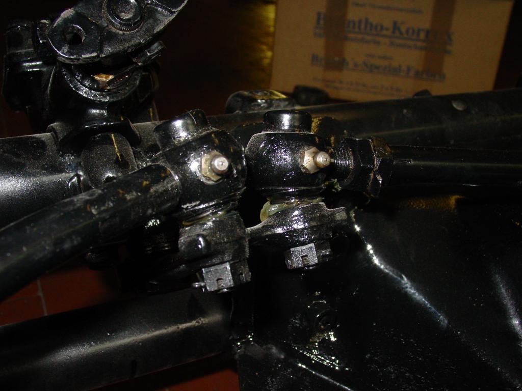 Spurstangenköpfe original mit metallischen Dichtscheiben