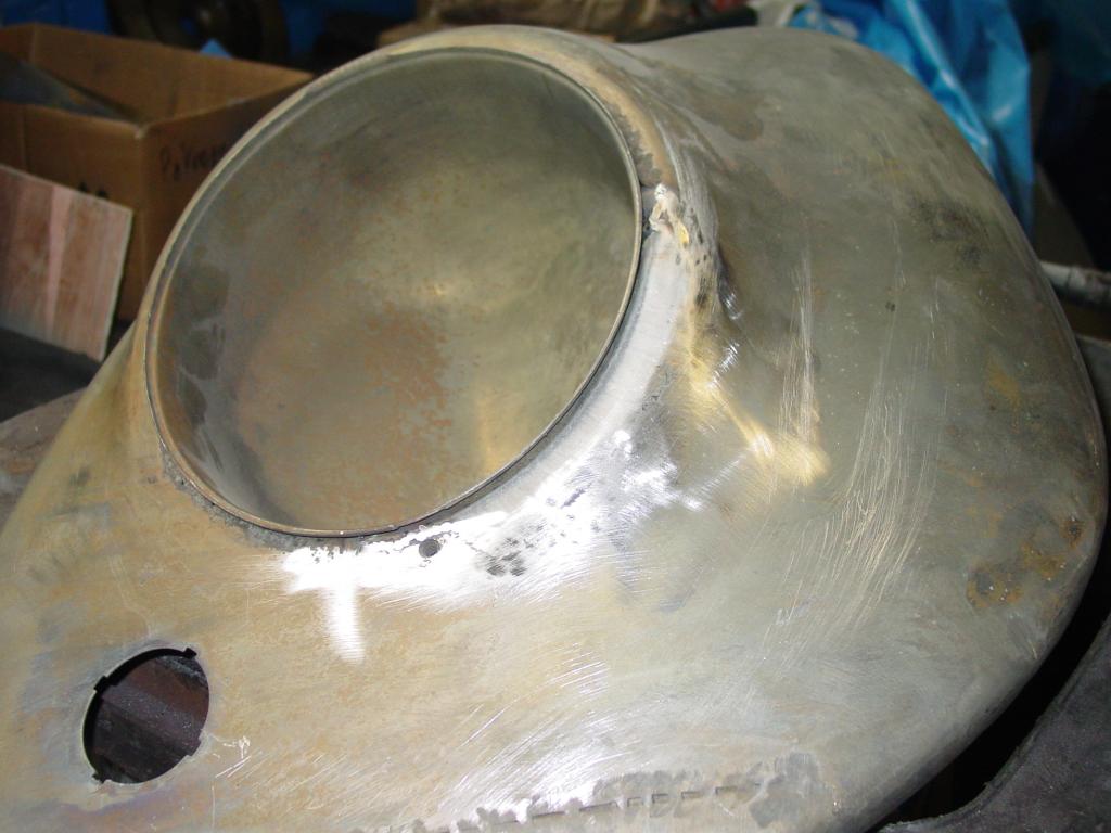 Verschweißt und verschliffen