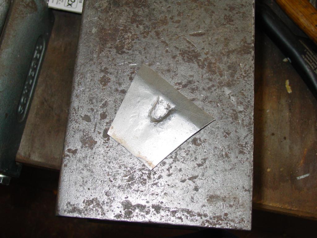 So etwa sollte das Blech aussehen