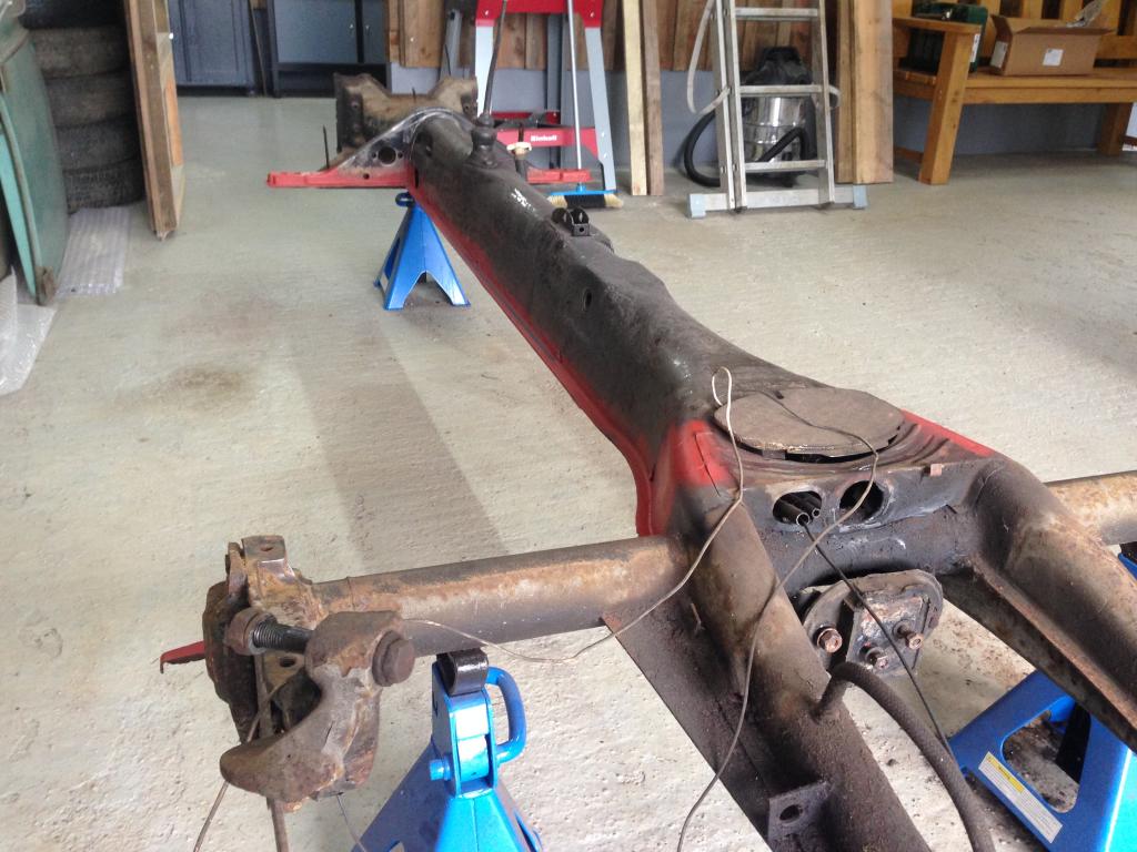 alte Bodenhälften raus