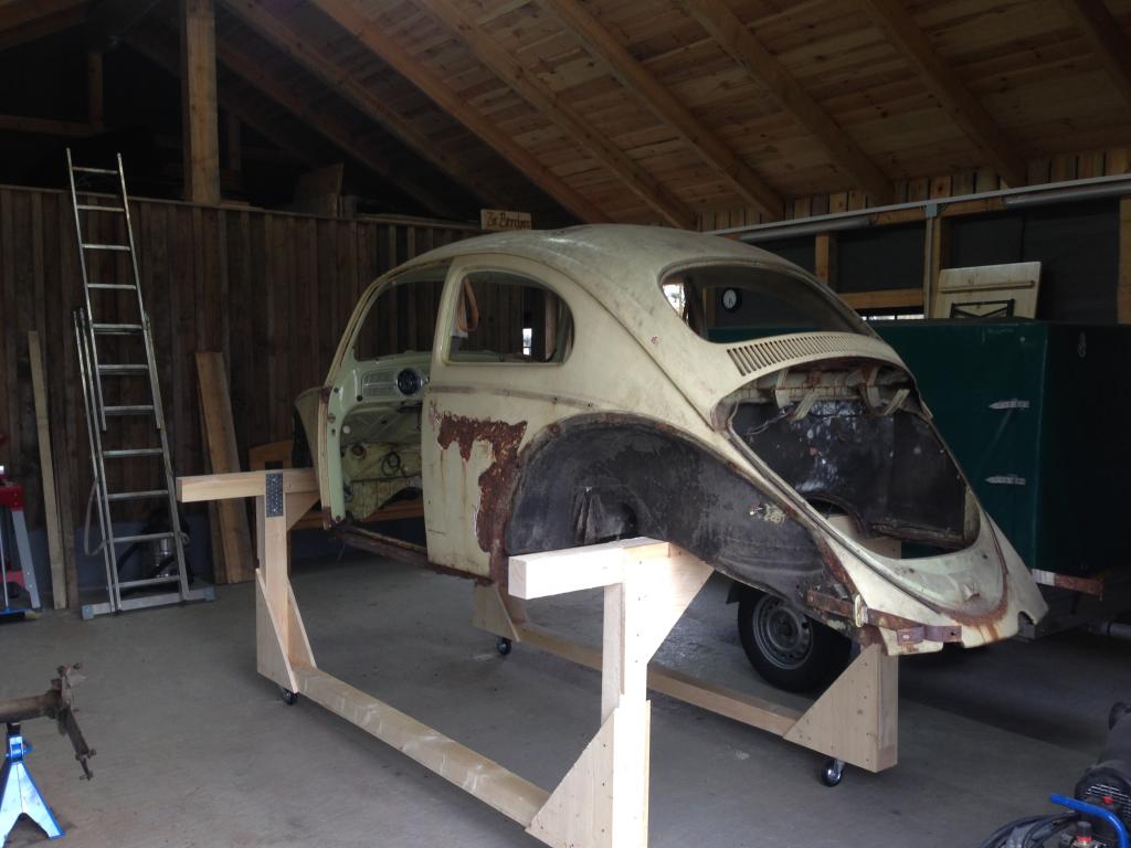 selbstgebasteltes Gestell