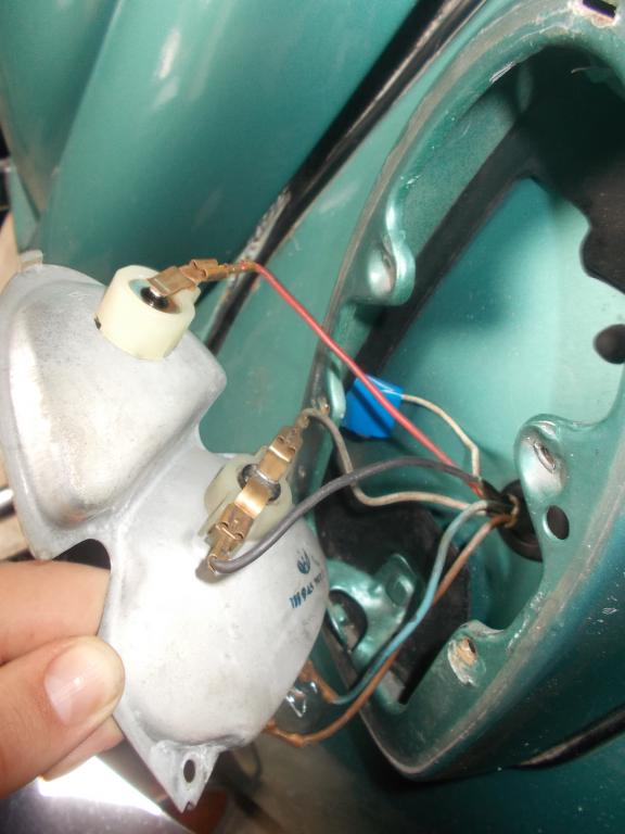 und wie gewünscht das Rücklicht