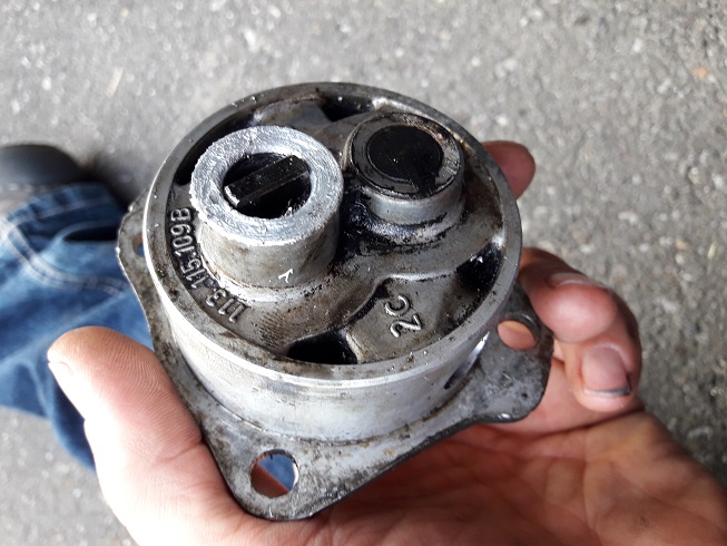 2mm Alu als Späne im Motor