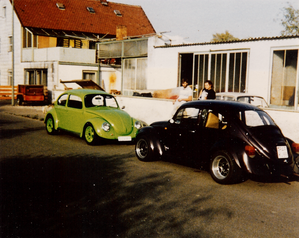 altes Bild mit einem Typ1 Tuner und mir zusammen ;-)