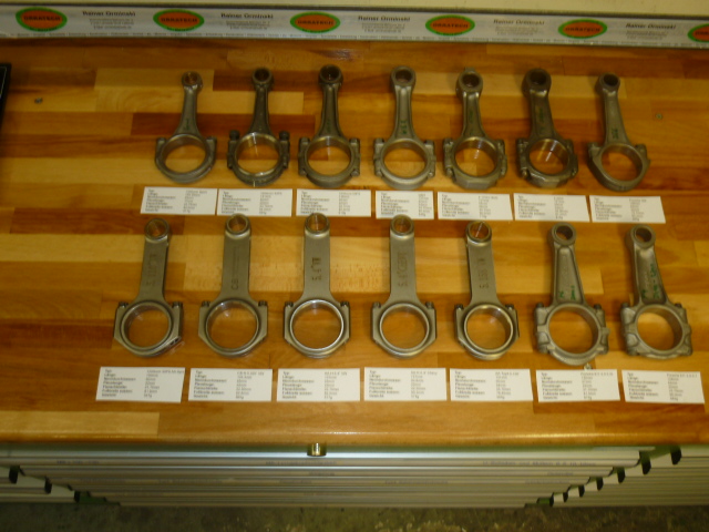 Gängige Pleuel auf Lager