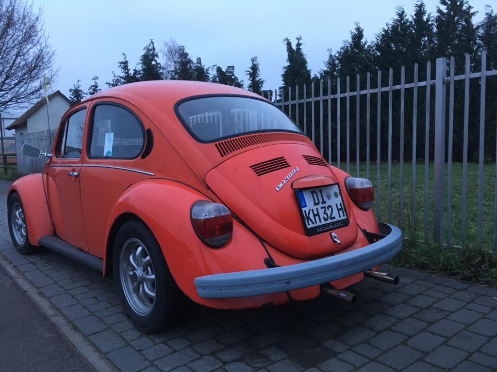 aktueller Zustand von hinten