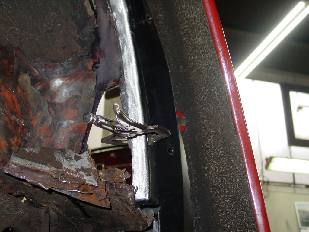 Kotflügelmuttern nicht!