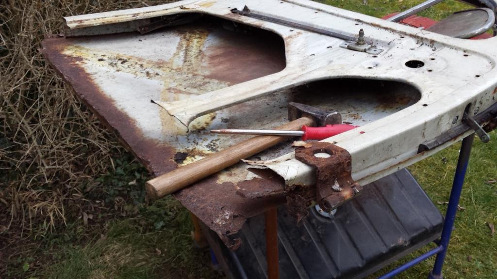 Scharnier überreste