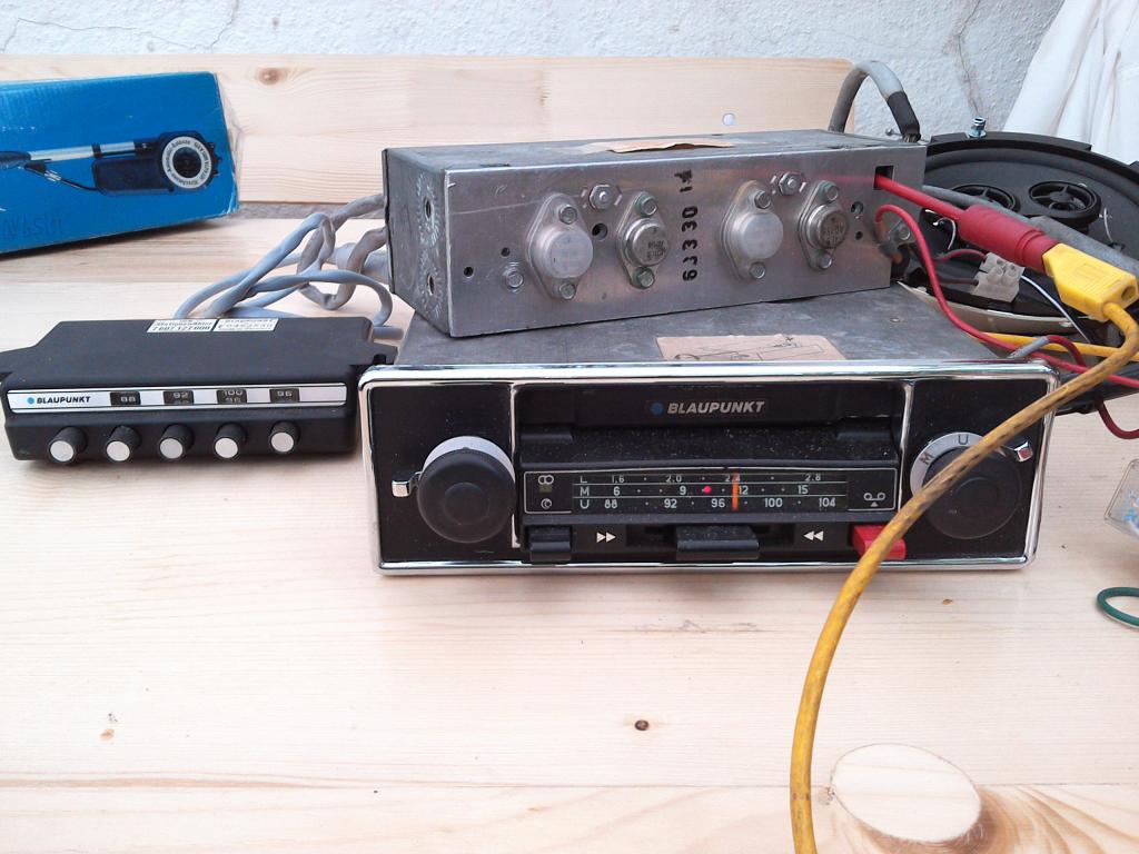 Blaupunkt Bamberg mit Endstufe oben