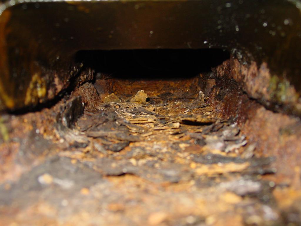 Rahmentunnel, trotz (Wachs-)Versiegelung