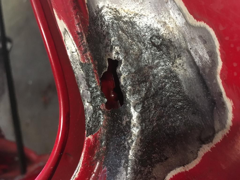 Das werde ich wohl schweißen müssen...