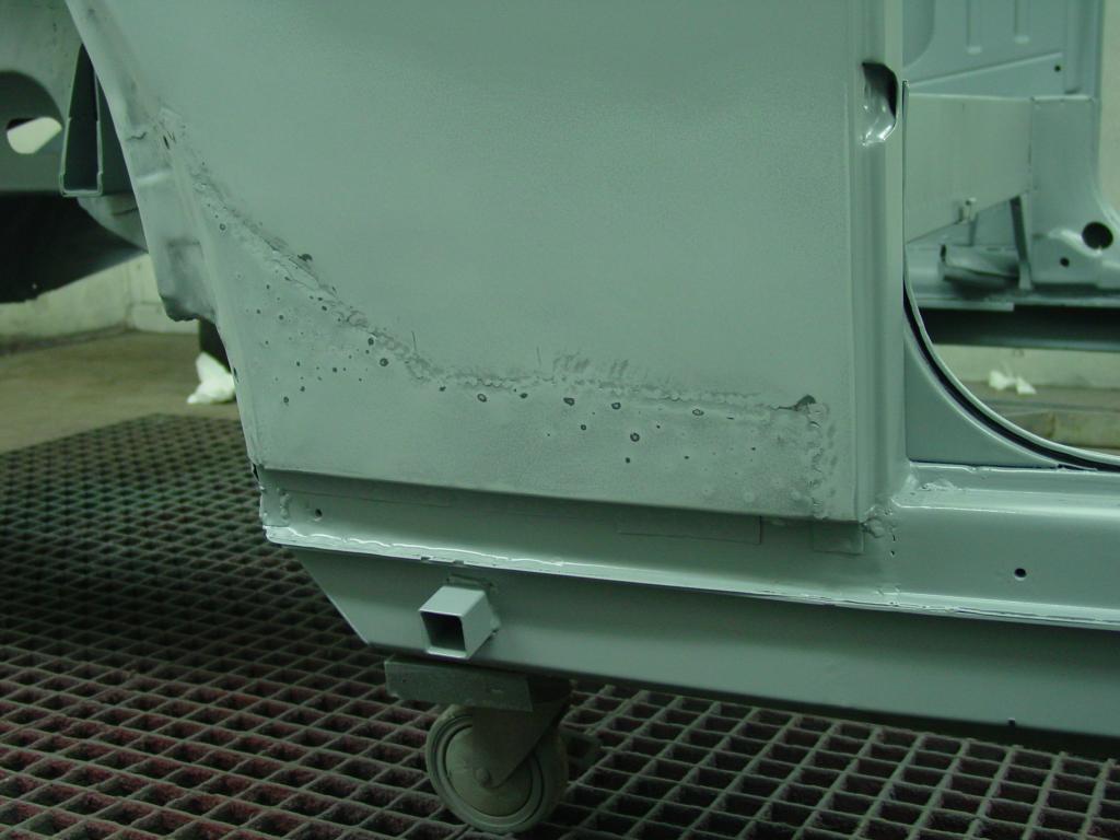 &quot;Praktikantenecke&quot; nach dem ersten Schliff