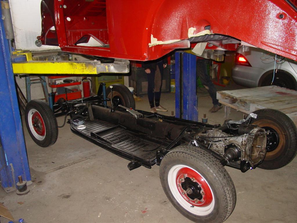 Fertig zum Aufsetzen