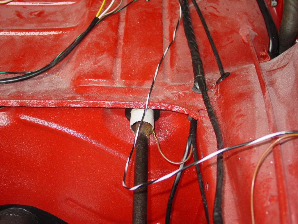 Lenksäule jetzt mittig