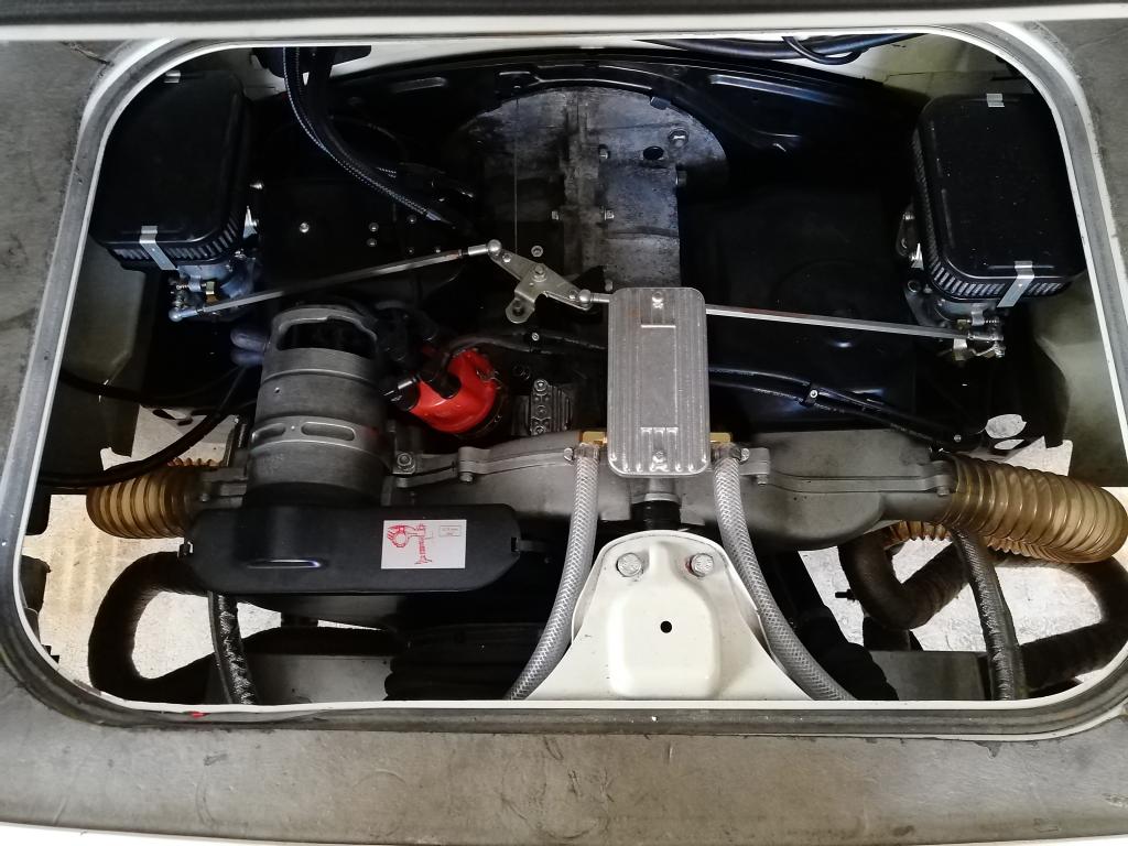 Motorraum nachher