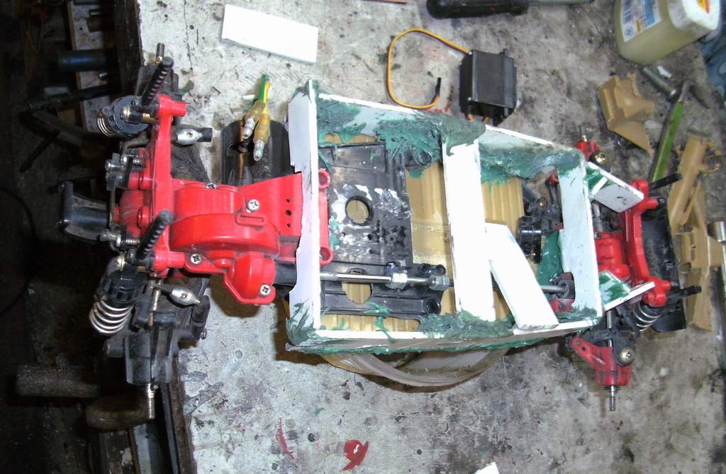 Chassis mit neuer Allradwelle