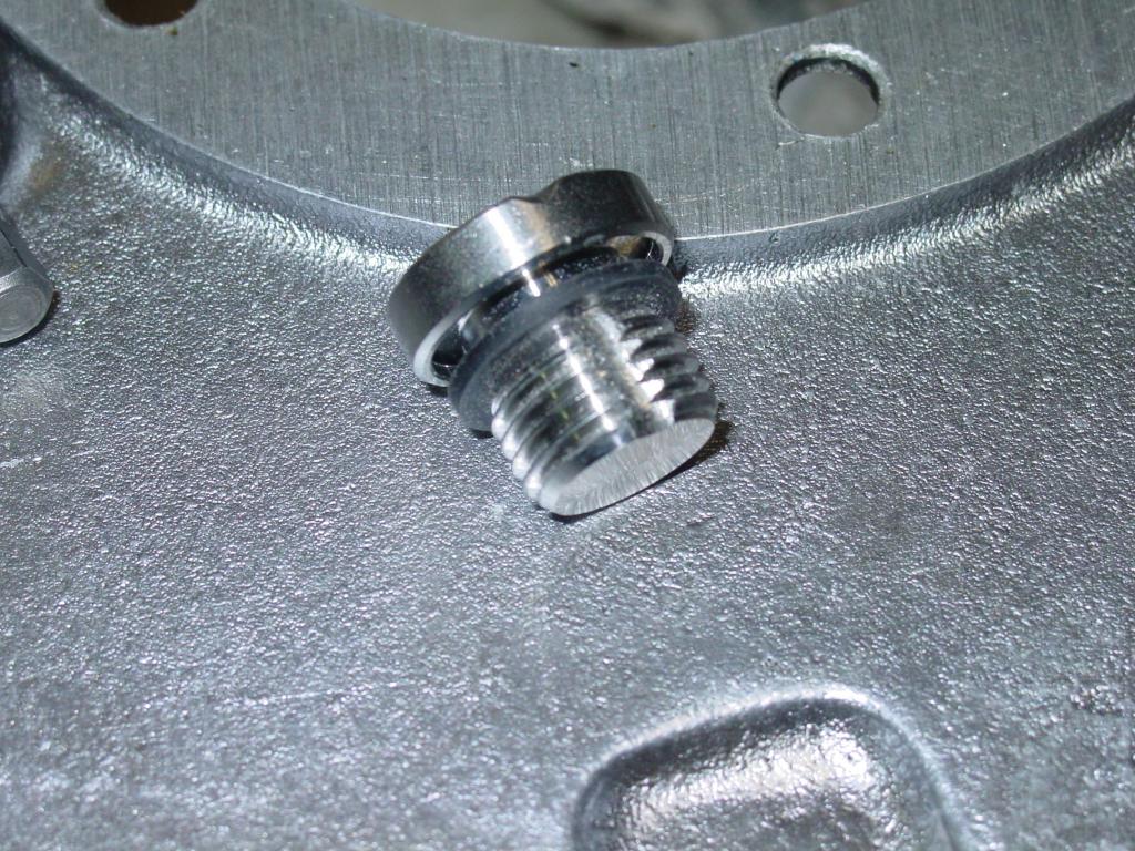 Gegenstück in Ablassschraube