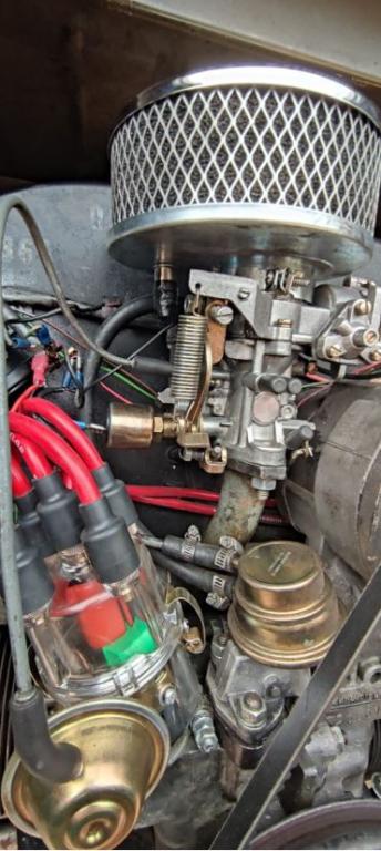 Hier einmal der elektronische Verteiler angeschlossen...Es bewegt sich nix...Ist bei der Kontaktzündung genauso...