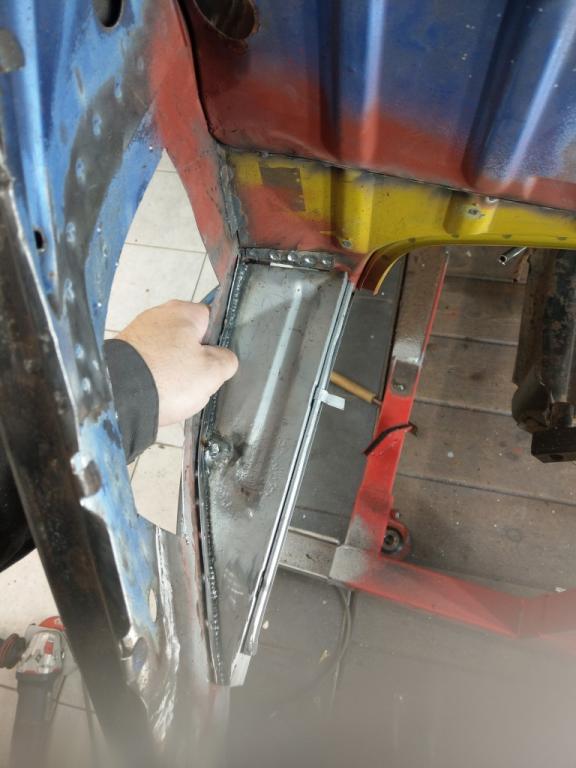 Nun stimmt das Maß für den Motorausschnitt