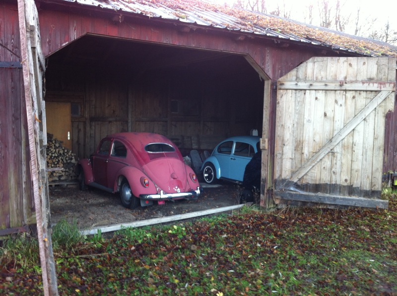 so stand er dann bei mir