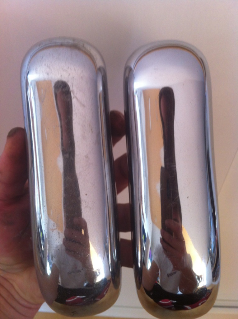 chrom ist schon wieder schnieke (vorher/nachher)