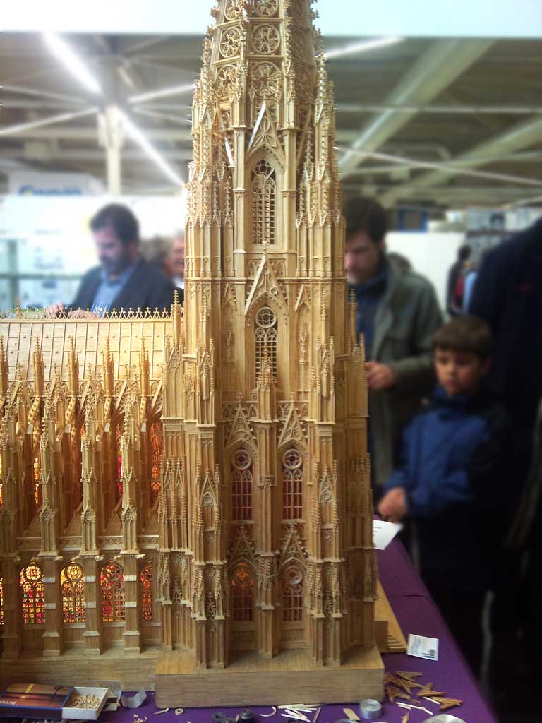 Der köllner Dom aus Streichhölzer.<br />Bauzeit 30 Jahre !