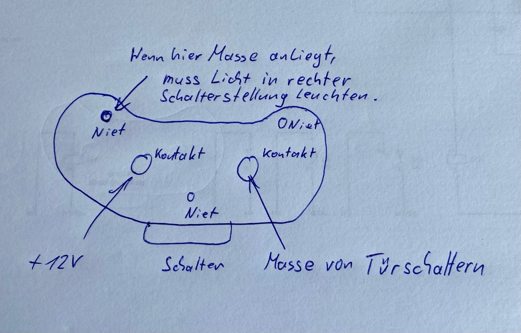 Innenleuchte Cabrio